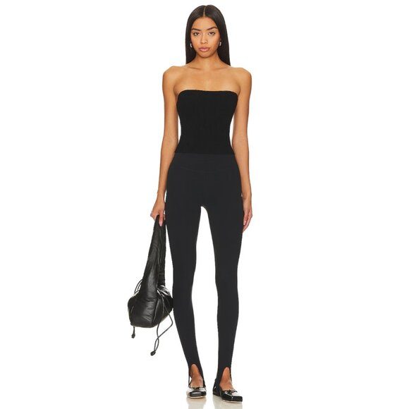 Splits59 River Airweight Stirrup Legging in Black - Picture 4 of 5